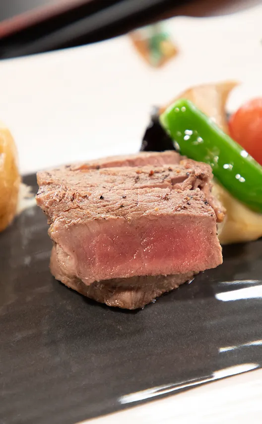 岸和田市指定有形文化財【五風荘】の料理写真