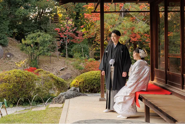 岸和田市指定有形文化財【五風荘】での結婚式のイメージ写真